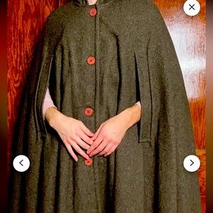 Vintage 1980s Banana Republic Coat with Hood